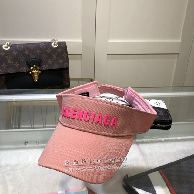 Balenciaga男女同款帽子 巴黎世家空頂遮陽帽  mm1075